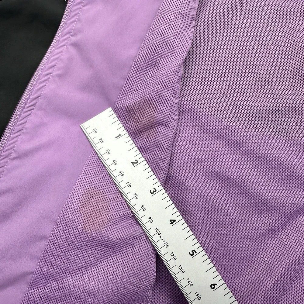 NIKE Womens Small 4-6 F6USH 127203 Full-Zip Purple Polyester Athletic Jacket
